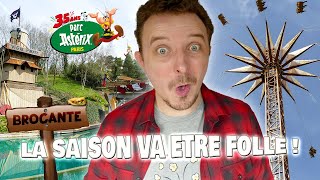 À QUOI VA RESSEMBLER LE PARC ASTÉRIX EN 2024  Attractions spectacles  Jai goûté le kebab [upl. by Aubrette]