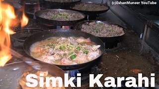 Chicken Karahi Simki  Best Chicken Karahi in Town  Lahore Street Food II [upl. by Nojad]