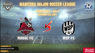 December 5th WSF Div 4 Moose FC vs WSP FC [upl. by Diver437]