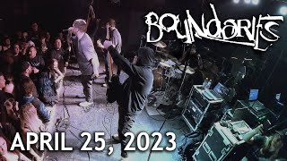 Boundaries  Full Set w Multitrack Audio  Live  The Foundry Concert Club 2023 [upl. by Desdamona]