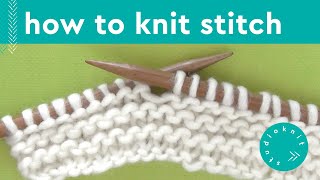 HOW TO KNIT STITCH ► Day 7 Absolute Beginner Knitting Series [upl. by Moreno558]