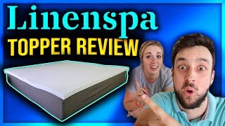 Linenspa 2 Inch Mattress Topper Review  MATTRESS TOPPERS COMPARED [upl. by Ahsek]