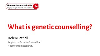 What is genetic counselling [upl. by Alair]