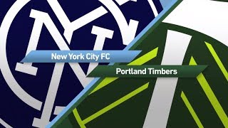 HIGHLIGHTS  NYCFC vs Portland  090917 [upl. by Mackay]