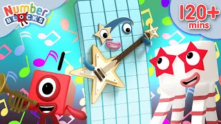 EVERY Numberblocks Song EVER  3 Hour Compilation  123  Numbers Cartoon For Kids​ [upl. by Nnylecyoj]