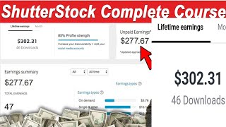 302 USA Shutterstock Real Earning WebsiteUpload photo and video Earn money paymentproof [upl. by Azar]