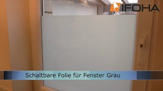 Mit schaltbare Folie elektrische Milchglasscheibe selber machen [upl. by Levon453]