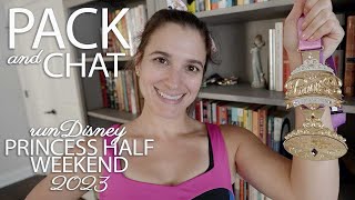 Pack amp Chat With Me  runDisney Princess Half Marathon Weekend  2023 [upl. by Pampuch]