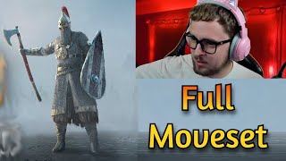 For Honor Varangian Guard Hero FULL MOVESET and FEATS [upl. by Bruning]