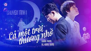 KARAOKE Live  Cả một trười thương nhớ  Quang Trung x Ali Hoàng Dương [upl. by Vizza]