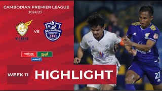 Highlight Visakha FC 10 Boeung Ket FC  CPLWEEK11 [upl. by Nho]