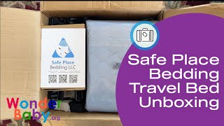 Safe Place Bedding Travel Bed Unboxing [upl. by Assiralc]