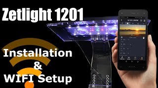 Good Nano Reef Lighting  Zetlight ZA1201 wifi  installation amp WiFi controller Setup [upl. by Kletter]