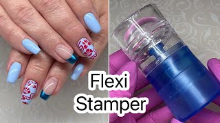 Trying Maniology’s Flexi Stamper  Summer Nails [upl. by Manoop322]