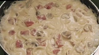 creamy carbonara recipe [upl. by Mehala357]