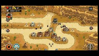 Kingdom Rush Frontier  Nazerus Gates level 6 Campaign Walkthrough [upl. by Tiram]