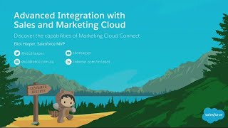 Advanced Integration with Sales and Marketing Cloud [upl. by Rea481]