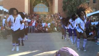 University of Arizona UA 20142015 Homecoming Stroll Pt3 Zeta Phi Beta [upl. by Kessiah65]