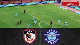 🔴GAZİANTEP FK  ADANA DEMİRSPOR MAÇI CANLI İZLE [upl. by Juana]