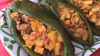 Receta del RELLENO de los CHILES EN NOGADA [upl. by Alwin406]