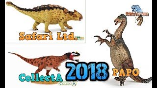 CollectA Safari amp Papo  NEUHEITEN 2018  Ein Überblick [upl. by Cuyler299]