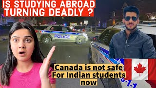 Canada is not safe for international students🇨🇦 [upl. by Aeresed812]