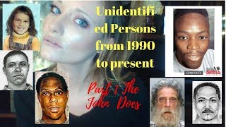 Unidentified Persons from 1980s to Present Part 1 The John Does [upl. by Ednalrym924]