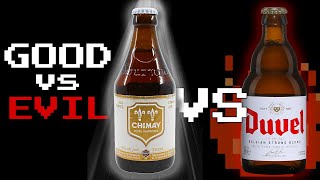 BATTLE OF GOOD vs EVIL  Chimay White vs Duvel [upl. by Aseram]