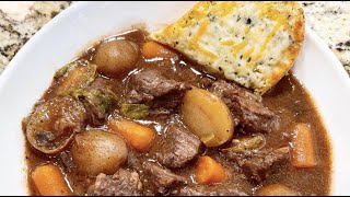 Instant Pot Beef and Barley SoupEasy Fast and Flavorful [upl. by Otrebcire]