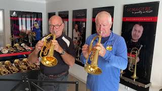 Flugelhorn duet No 2 with Hans Gansch [upl. by Aryan]