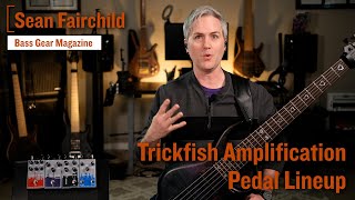 Trickfish Pedals Review  Sean Fairchild for Bass Gear Magazine [upl. by Eecal]