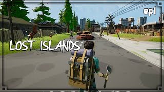 Lost Islands  ep1 First Look  Survive  Craft  Build [upl. by Letreece317]