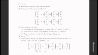 Mathematik 06 Koordinatentransformation Einführung und Beispiel DE [upl. by Volnak]