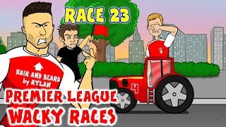 🚦RACE 23🚦 Premier League Wacky Races Arsenal 01 Chelsea Norwich 45 Liverpool [upl. by Nyrol998]