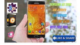 SamSung A5 2016 SMA510FD frp bypassGoogle account bypass with free tool UAE binarySamsung Bypas [upl. by Abigale]