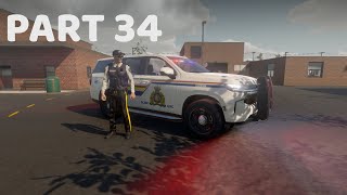 Flashing Lights Shift Part 34  RCMP Mod [upl. by Lahsram]