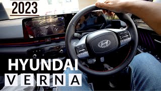 How the NEW VERNA DRIVES  2023 SX O15 DCT [upl. by Isac]