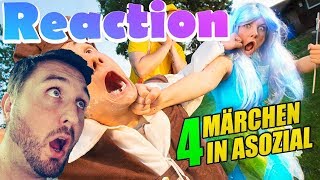 Julien Bam MÄRCHEN in Asozial 4 Reaction [upl. by Akerley552]