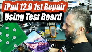 iPad pro 129 1st No Power Repair Tristar chip Replacement amp test values you need to know [upl. by Airotna584]