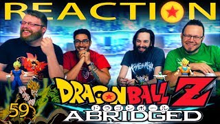 TFS Dragon Ball Z Abridged REACTION Episode 59 [upl. by Verger]