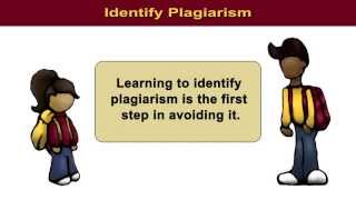 Understanding Plagiarism Identifying Plagiarism [upl. by Noami]