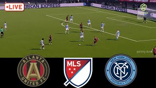 Atlanta United vs New York City FC  MLS 2024  ⚽ Full Match Live Highlights En Vivo Resumen⚽ [upl. by Dnamra]