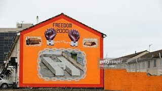 Northern ireland Murals walls of shame [upl. by Hares]