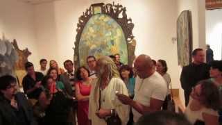 Manuel Mendive At FIUs Frost Art Gallery Afro Cuban Artist [upl. by Carlstrom]