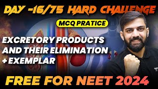 Excretory Products and their Elimination  Top 180 MCQs  Day 1675  75 Hard Challenge  NEET 2024 [upl. by Nylevol476]