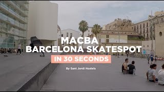 Macba skate spot in Barcelona [upl. by Aisaim521]