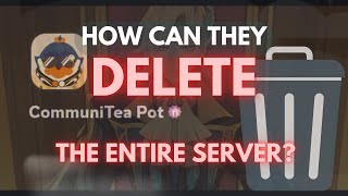 The real reason why CommuniTEA discord is being deleted [upl. by Imar]