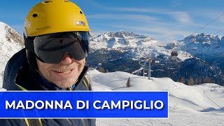 🇮🇹 Madonna di Campiglio słoneczne narty w Dolomitach Vlog164 [upl. by Cohbath306]