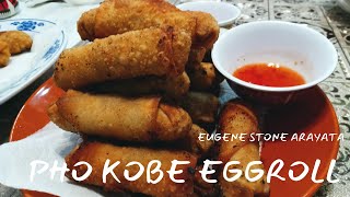 QUICKIE CHINESE EGGROLL MINIMUM INGREDIENTS EASY AND DELICIOUS COOKING WITH LAURA [upl. by Ormiston754]