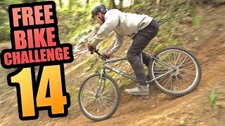 THE FREE BIKE CHALLENGE 1 IN THE WOODS [upl. by Holt552]